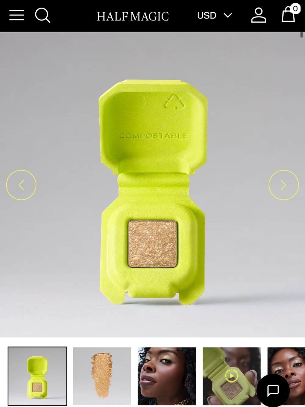 Half Magic EYESHADOW SINGLES | TICKLE SPELL